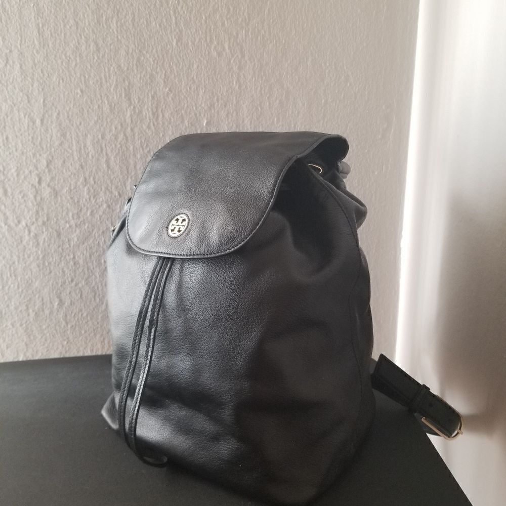 Tory Burch Leather Backpack - Picture 3 of 13